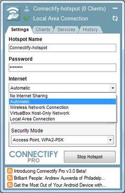 connectify hotspot free trial